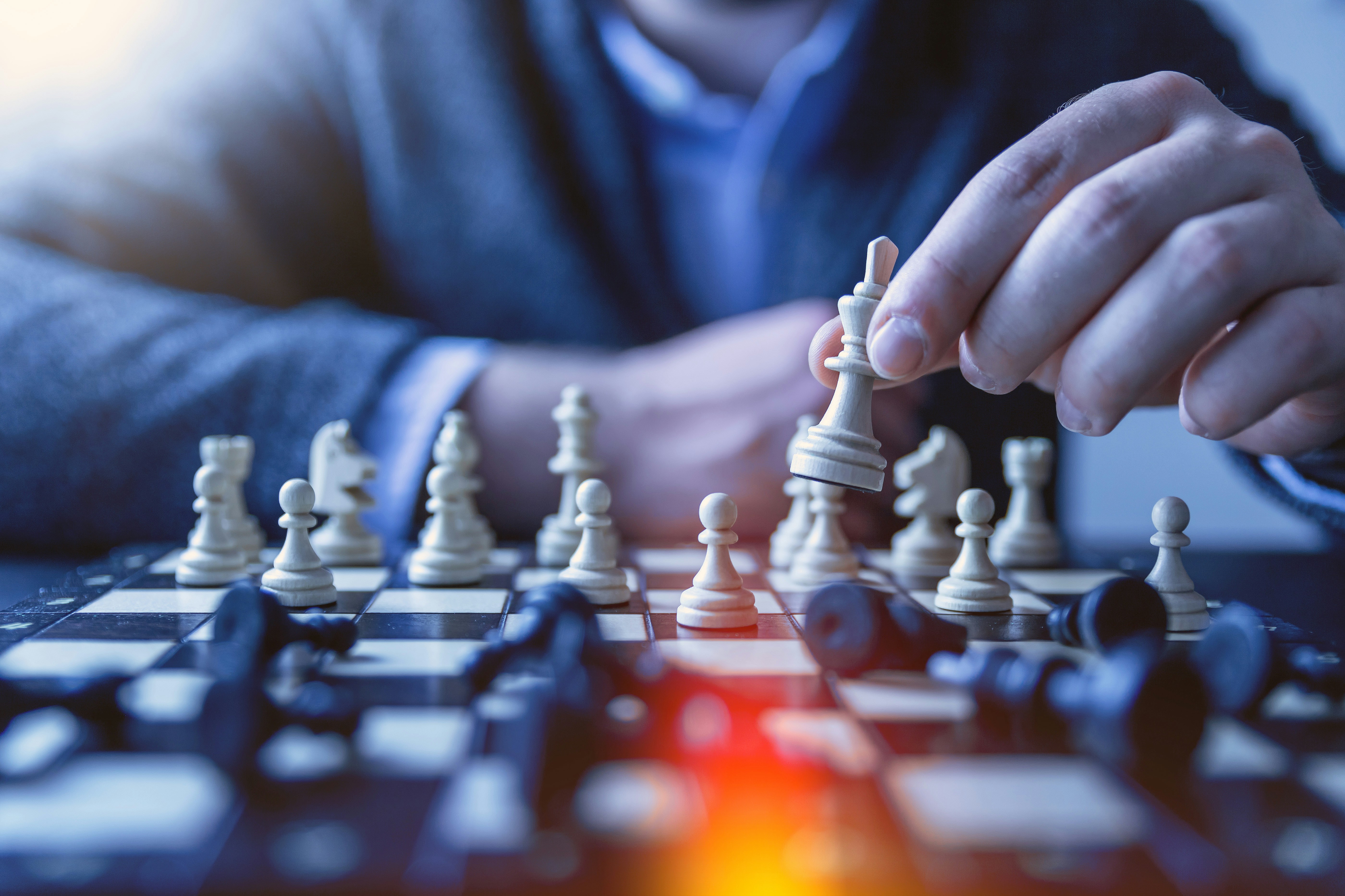 Fondo IA, red de nodos, inteligencia artificial